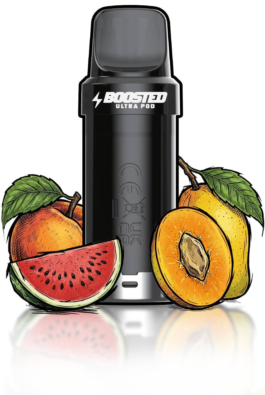Boosted Ultra Pods-SERIES I - Peach Mango Watermelon